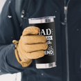 thumbnail image 6 of Fathers Day Gift for Dad Birthday Gifts for Dad From Kids Daughter Wife Retiremen Gifts for Dad Stainless Steel American Flag Tumbler Cup 20oz, 6 of 6