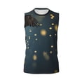 thumbnail image 6 of Lsque North American Bald Eagle Print Men's Cotton Blend Sleeveless Muscle Shirts (S-3XL)- Moisture Wicking, Odor Protection, UPF 30+,XX-Large, 6 of 8