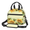 thumbnail image 1 of Balery Sunflowers On A Yellow Background Bolsa de Almuerzo Impresa, Caja de Almuerzo Reutilizable, Bolsa Térmica Aislada para Almuerzo, Bolsa Antiderrames, 1 of 7