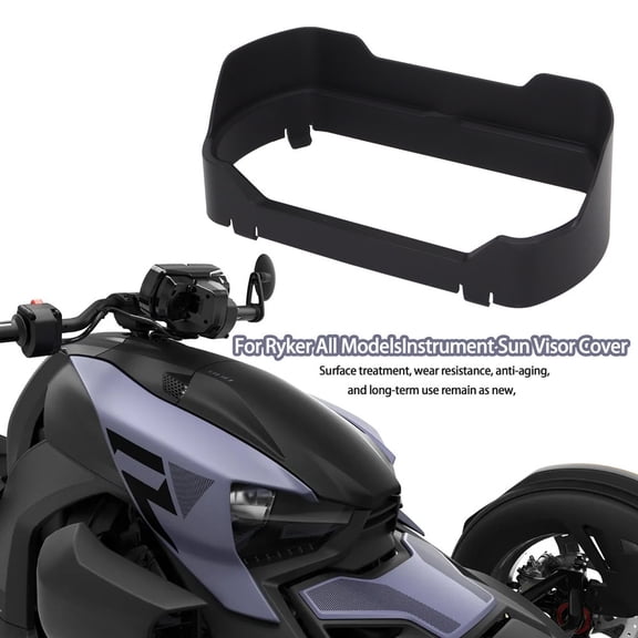 Zyutaosan Instrument Screen Protector Dashboard Sun Visor Guard For Can-Am Ryker 600 900