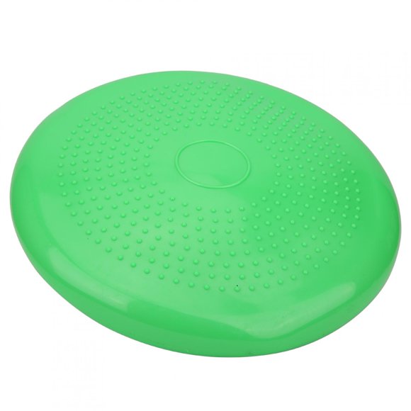 Cojín inflable grueso para Yoga, gimnasio, deportes, Fitness, masaje oscilante, cojín de equilibrio, diámetro verde 34cm YUNYI BRAND  Deportes