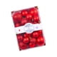 thumbnail image 3 of 26 piezas de adornos de bolas de Navidad, adornos decorativos para árboles de Navidad, irrompibles para bodas, aniversarios, dormitorios y cafeterías Rojo, 3 of 8