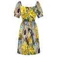 thumbnail image 5 of Two for joy. Magpies in daffodils Sleeveless Dress dresses women summer 2024 womans clothing elegant dresses plus sizes, 5 of 6