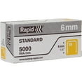 thumbnail image 2 of (2 pack) Rapid, RPD23391100, R23 No.19 Fine Wire 1/4" Staples, 5000 / Box, Gray, 2 of 3