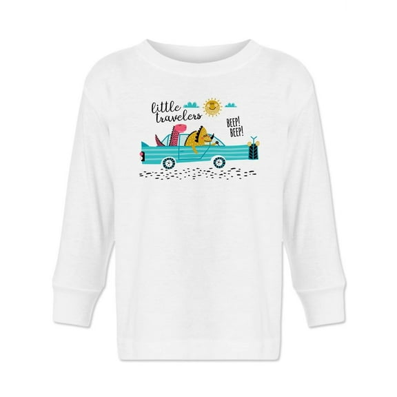 Little Travelers Long Sleeve Toddler -Image by Shutterstock, 2 Toddler