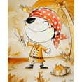 thumbnail image 2 of Vicedo, Diana 26x31 Black Ornate Wood Framed with Double Matting Museum Art Print Titled - Pirate, 2 of 4