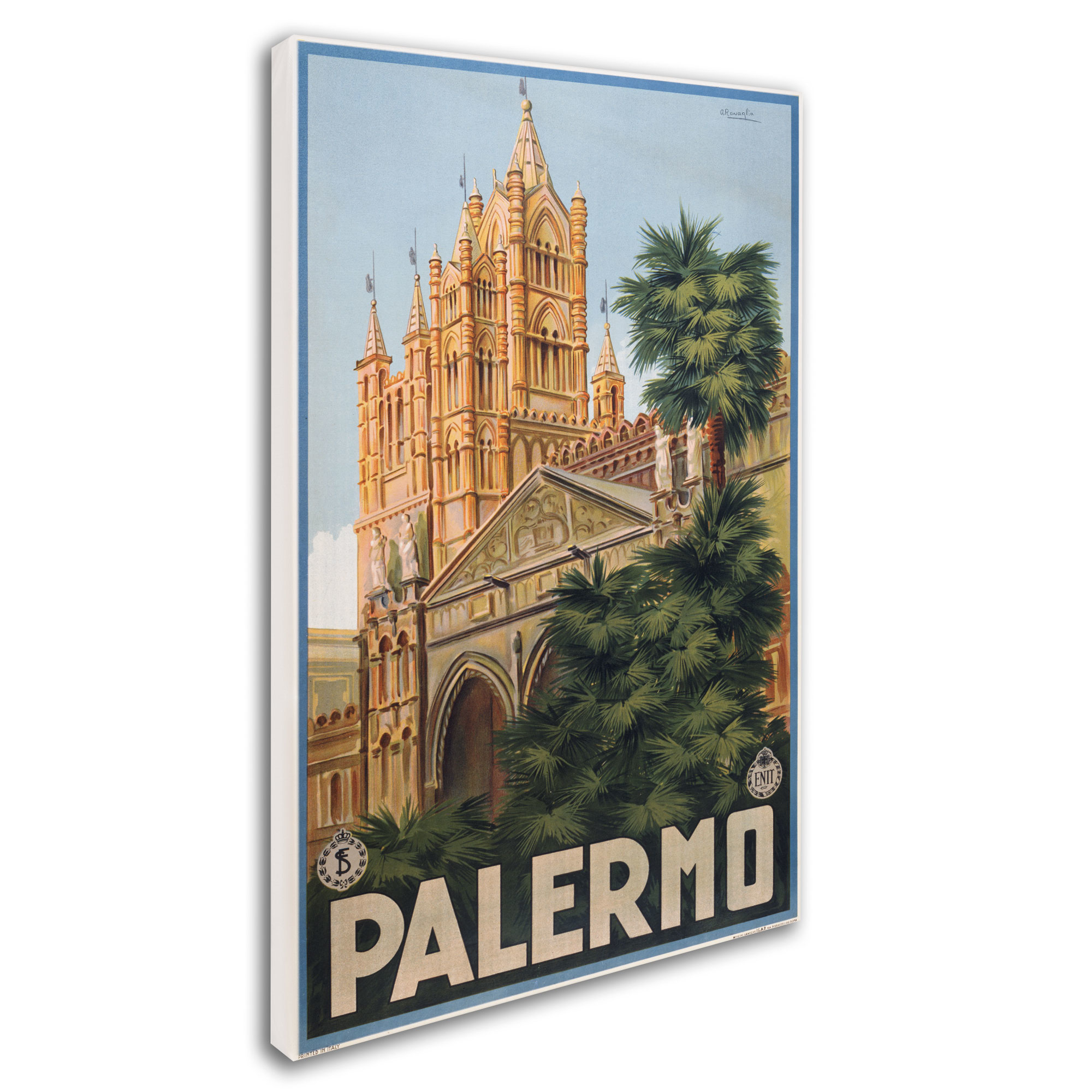 Trademark Fine Art "Palermo" Canvas Art