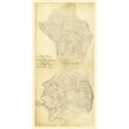 thumbnail image 3 of Smith 11x18 Black Modern Framed Museum Art Print Titled - Henrico County Virginia - Smith 1864, 3 of 5