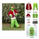 thumbnail image 2 of Conjunto de disfraz de Papá Noel para adultos, fiesta de Navidad, baile de graduación, juego de rol, disfraz de Halloween, 2 of 7