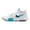 White/Dusty Cactus/Obsidian, variant on Men's Nike Lebron Witness 8 Basketball Shoes Color: White Obsidian Cactus Size: 9