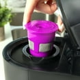 thumbnail image 3 of Perfect Pod Cafe Fill Value Pack  Reusable K-Cup Coffee Filter Pod (2 pack) with EZ-Scoop w Built In Funnel. Works with Keurig and Single Serve 1 Stream Coffee Brewers, 3 of 10