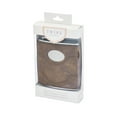 thumbnail image 2 of Twine Bootlegger Metal Flask, Flask for Liquor Whiskey Bourbon, 6oz, Brown, 2 of 2