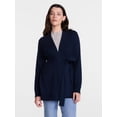 thumbnail image 4 of Scenario Women's Belted Lightweight Cardigan, Sizes XS-XXXL, 4 of 7