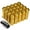 Gold, variant on J2 Engineering LN-T7-026-15-RD J2 Engineering 7075 -T6 Forged Aluminum M12 x 1.5 20 Pcs 70mm Open End Lug Nut Set w/ Adapter ( Red )