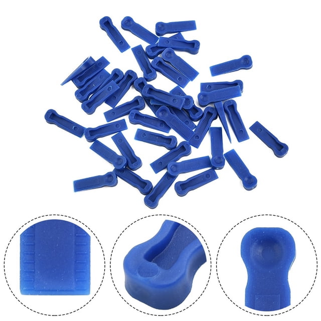 100Pcs Plastic Tile Spacers Reusable Positioning Clips Wall Flooring Tiling Tool Shenzhuyue