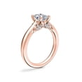 thumbnail image 3 of 1.20 Carat Excellent Oval Cut Real Diamond New Design Solitaire Ring for Wedding Solid 18K Rose Gold Size 11, 3 of 8