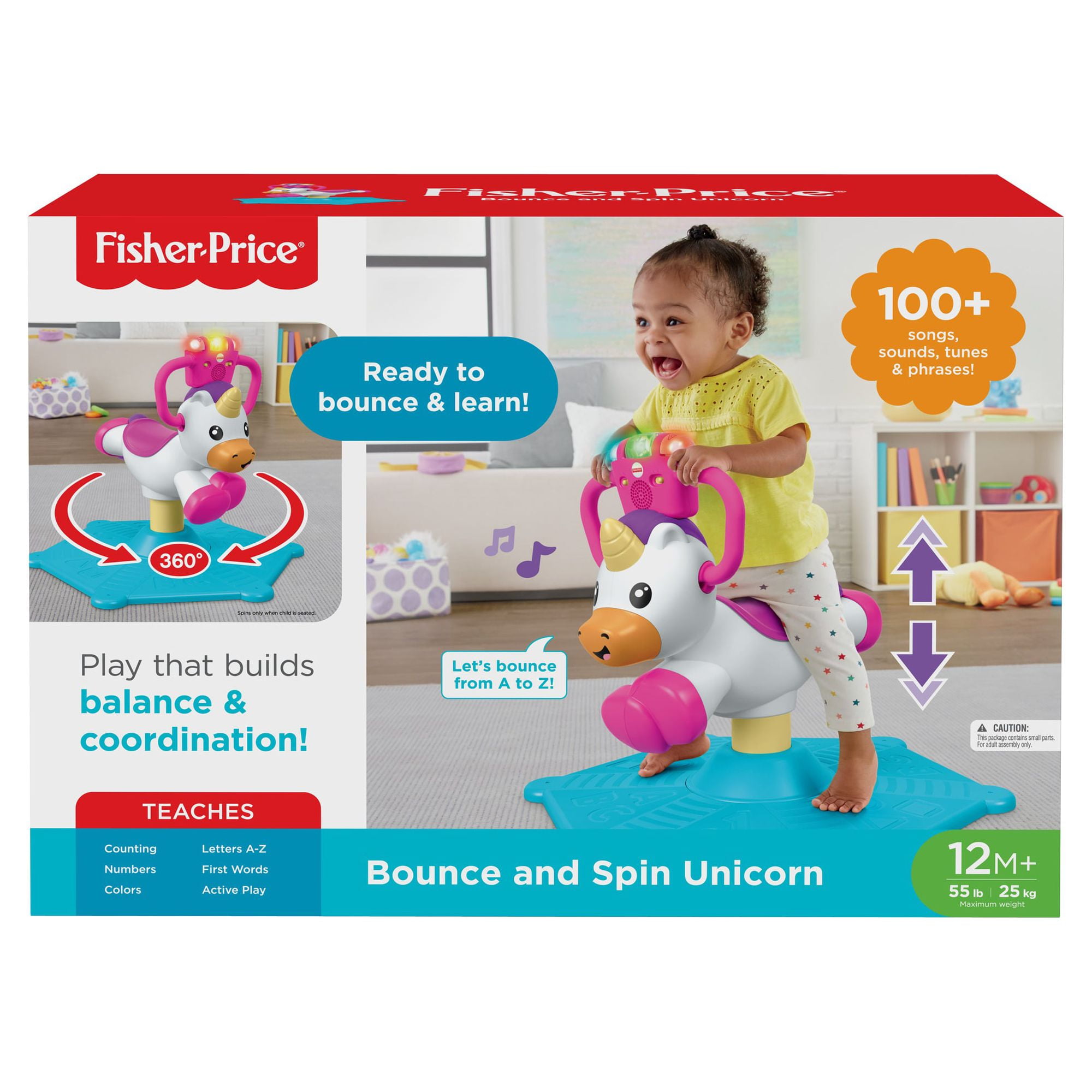 Fisher price sales unicorn ride on