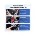 thumbnail image 3 of 8In1 Portable Car Battery Jump Starter - 4000A 12V, 8000mAh, LED Display/Light, USB & Type-C Power Bank, 3 of 11