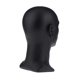 thumbnail image 3 of Cabeza de maniquí de plástico para hombre, modelo de peluca, cabello y gafas, soporte de exhibición con Gris claro, 3 of 8