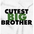 thumbnail image 2 of Cutest Big Brother Oldest Sibling Youth T Shirt Tee Boys Infant Toddler Brisco Brands 2T, 2 of 5