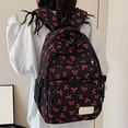thumbnail image 5 of Fgnfyis Backpack for Girls Stylish Womens Bow Cute Shoulder Bag for Daily Use Commute Work Travel School Versatile Carryall Kindergarten Backpack Red, 5 of 8