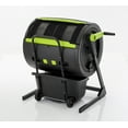 thumbnail image 2 of RSI 65 gal Black and Green Metal and Plastic Tumbling Composting Bin, 2 of 18