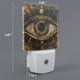 thumbnail image 2 of Balery Mystical Golden Eye Luz Nocturna LED con Sensor Automático, Enchufe con Sensor Crepuscular, Luz Suave de 0.5W para Dormitorio, Pasillo, Baño-US, 2 of 7