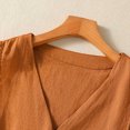 thumbnail image 5 of PBFRDSJ Cotton Linen Vest for Women Summer Sleeveless V Neck Button Down Tank Tops Lightweight Business Casual Jacket with Pockets, 5 of 9