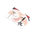 thumbnail image 3 of MKHERT Funny Christmas Quote Ho Ho Ho with Face Santa Claus Placemats Table Mats for Dining Room Kitchen Table Decoration 12x18 inch,Set of 4, 3 of 4