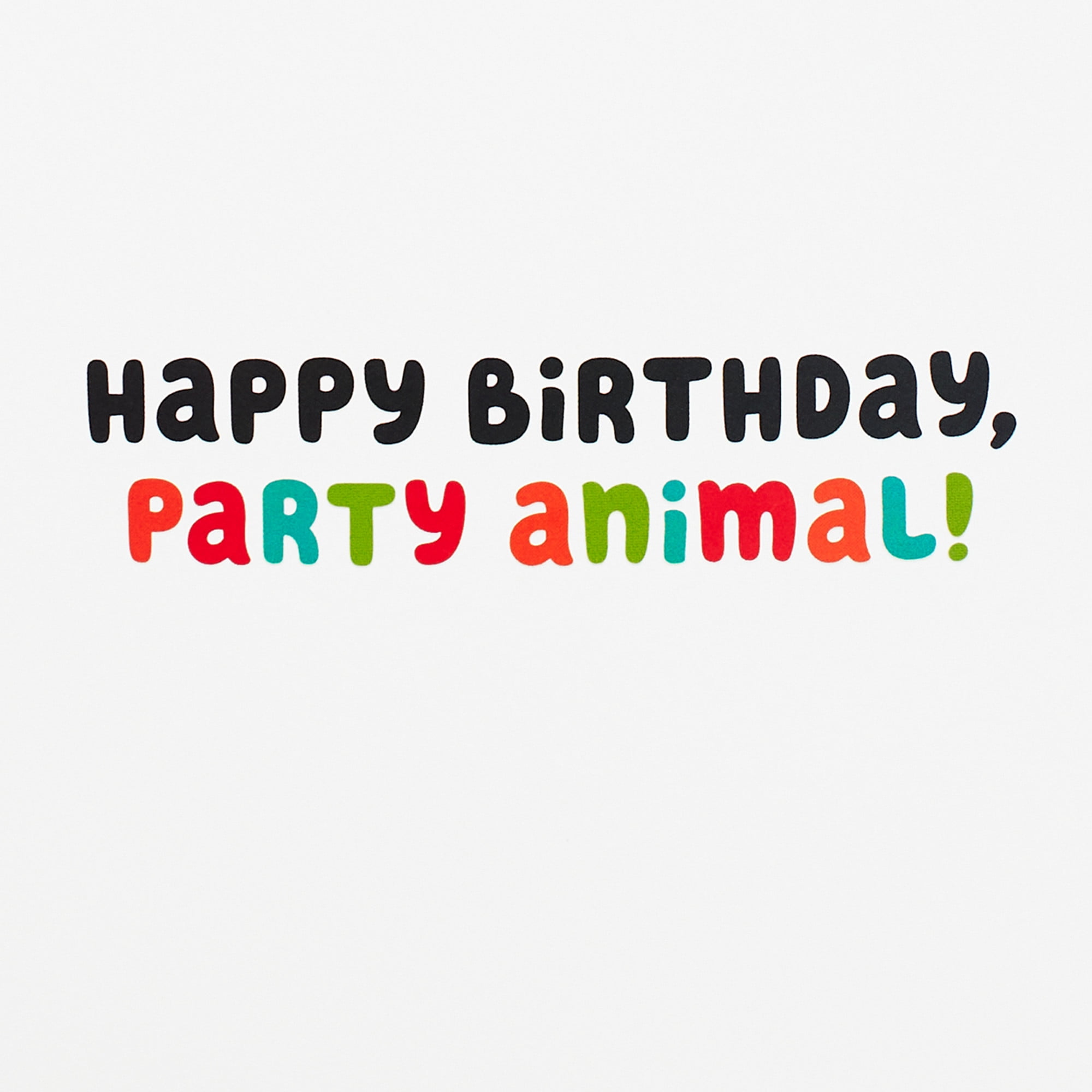 Hallmark Birthday Card
