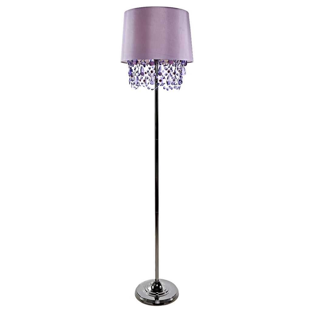 Alisal Purple 61"H Floor Lamp