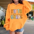 thumbnail image 2 of Mercatoo Girls 5th Grade First Day of School Hoodies Boys Back to 𝐒chool Hoodie Long Sleeve Cute Preppy 𝐇ooded Sweatshirts, 2 of 7