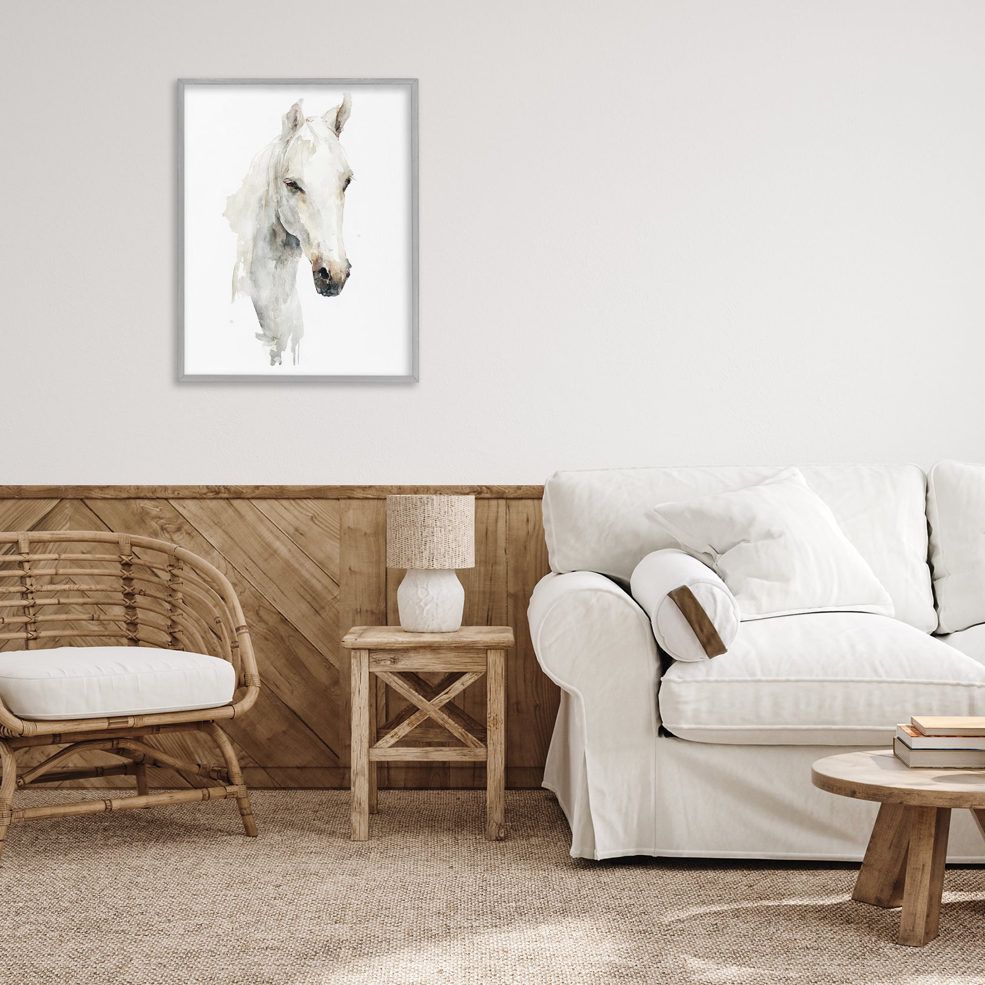 Stupell Industries Soul Of The Prairie Gray Framed Giclee Art, design by Svetlana Aleynikova
