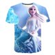 thumbnail image 1 of Camiseta para niños de Anna Elsa, camisetas para niños y niñas, camisetas para niños y bebés, camisetas de dibujos animados para niños pequeños, ropa corta de 4 a 14 años, 10 años Gao Jinjia LED, 1 of 2