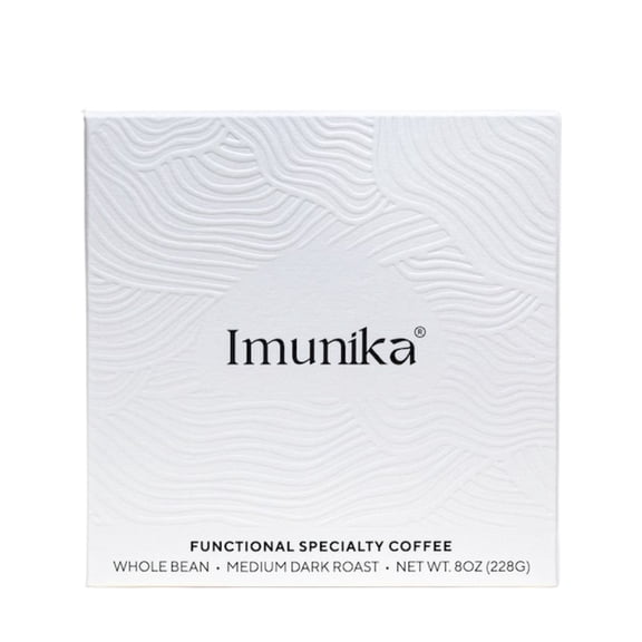 Imunika Black - Roasted by Imunika - Whole Bean Coffee - 8oz Bag