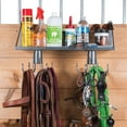 Pro Series Shelf with Swivel Tack Hooks Portable & Rotatable