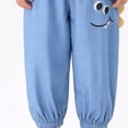 thumbnail image 6 of BXSRUTA Toddler Cotton Jogger Pants with Cute Bear Print Elastic Waist and Ankles for Boys and Girls, 6 of 6