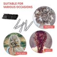 thumbnail image 5 of 100 horquillas para el pelo con moño para mujeres y niñas, tamaños variados, 5 of 5