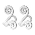 thumbnail image 2 of 2x Pendientes De Acupuntura Sin Perforación Pendientes De Puño De Oreja Joyería De Moda, 2 of 8