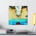 thumbnail image 3 of Cow Skull Nocturne - Canvas, 3 of 10