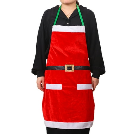 

Ruanlalo Christmas Apron Decoration workmanship Lightweight Merry Xmas Funny Apron for Cooking