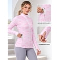 thumbnail image 5 of TRYSIL Women's Fleece Jacket Lightweight Full-Zip Polar Sweatshirts, 5 of 8