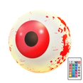 thumbnail image 1 of 2uds. Globos oculares inflables 4D inyectados en sangre para decoración de fiesta de jardín de Halloween (rojo 1 pieza), 1 of 3