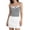 Gray, variant on Womens Cami Tank Tops Spaghetti Strap Floral Lace Sleeveless Ribbed Summer Casual Crop Top( Black, Free Size )