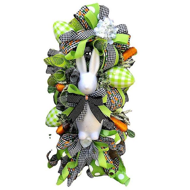 Colgante de conejito de Pascua Yashi decoración de zanahoria 60 cm * 25 cm