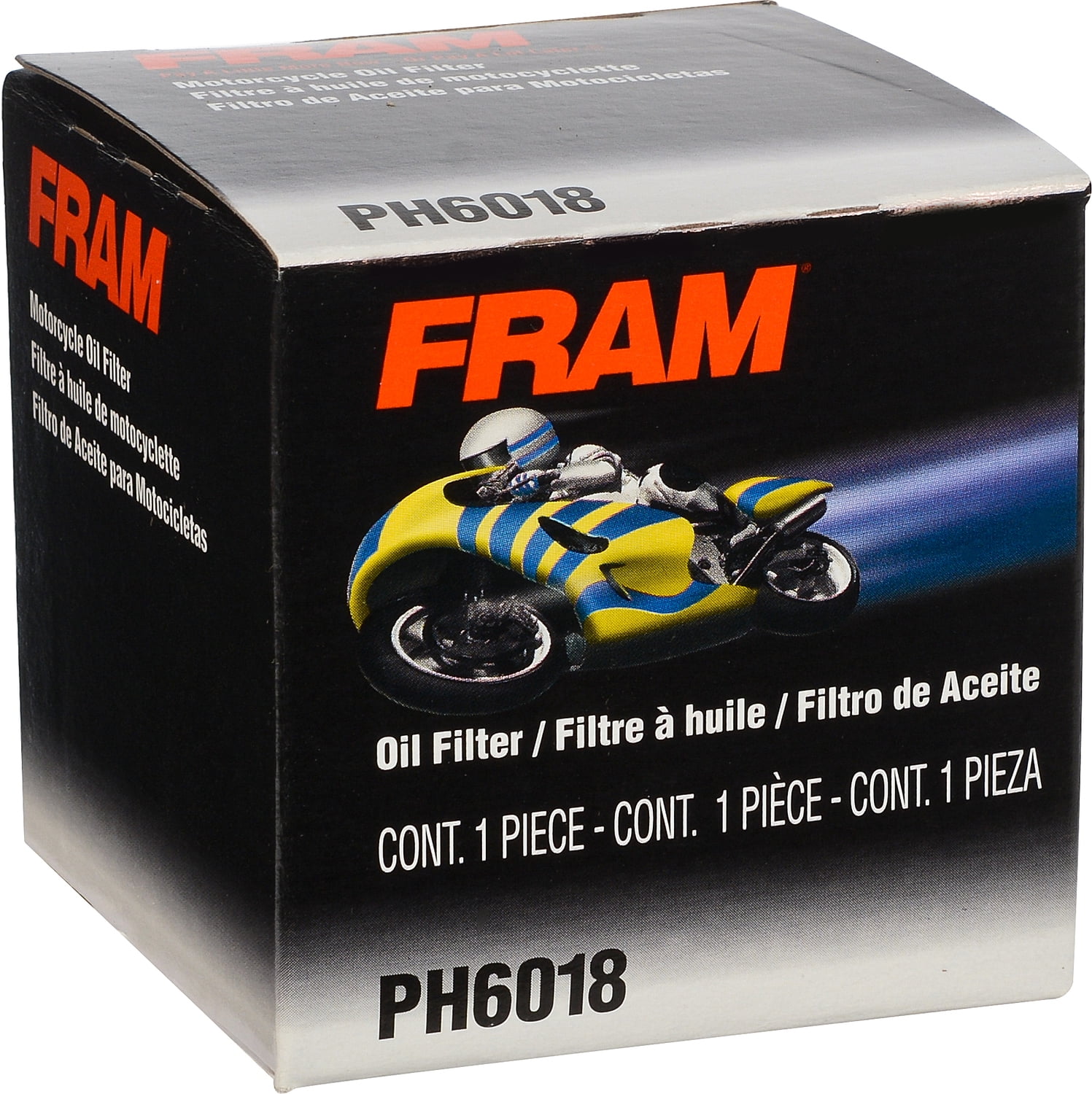 (3 pack) FRAM Extra Guard Oil Filter, PH6018