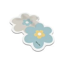 Cute Bath Mat -24"x 16" Super Absorbent Quick Dry Thin Bathroom Rugs Fit Under Door, Non Slip Rubber Backed Mat Washable Bathroom Floor Mats for Shower Room,Sink