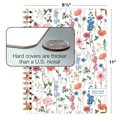 thumbnail image 6 of Hardcover Academic Year 2024-2025 Planner (June 2024 Through July 2025) 8.5"x11", Large, Daily Weekly Monthly Planner Yearly Agenda. Bookmark, Pocket Folder and Sticky Note Set, Colorful Botanicals, 6 of 8