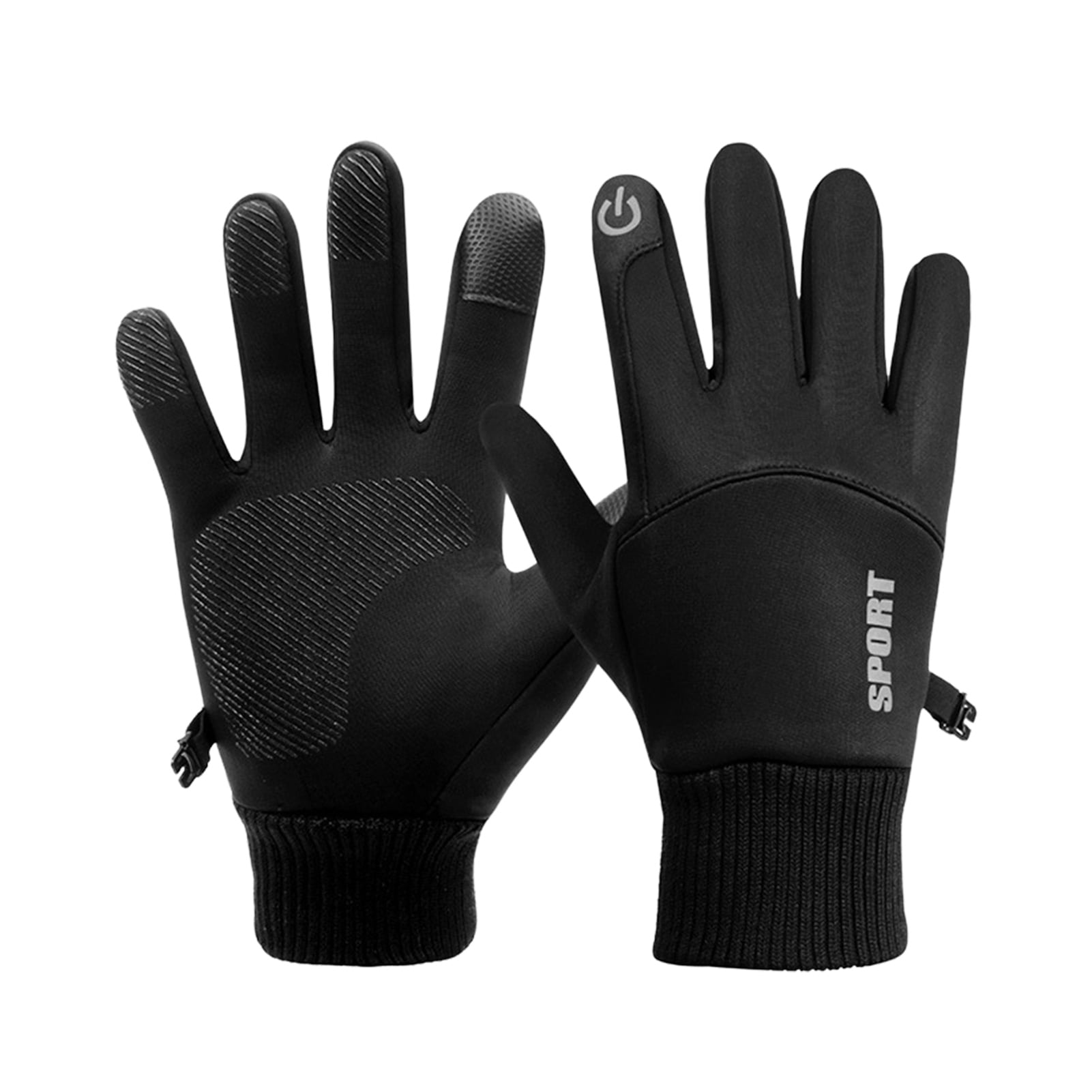 Mens Winter Warm Windproof Waterproof Anti-slip Thermal Touch Screen Gloves 