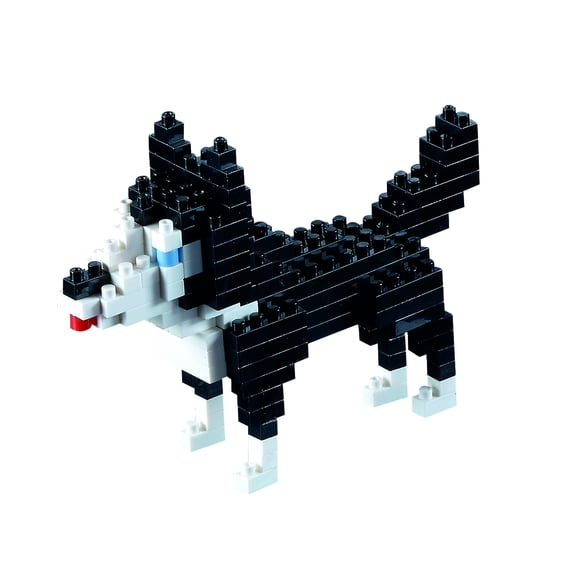 Brixies Brick Model HUSKY 3-D Model Brick Building Kit